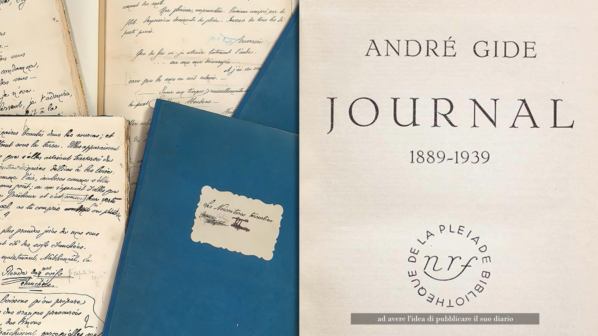 Un frame della videointervista inedita a Orhan Pamuk Memorie di un aspirante pittore proiettata in uno degli spazi espositivi della mostra Orhan Pamuk. Parole e immagini, a cura di Edoardo Pepino (Fontanellato (PR), Labirinto della Masone di Franco Maria Ricci, 18 novembre 2023-17 marzo 2024)