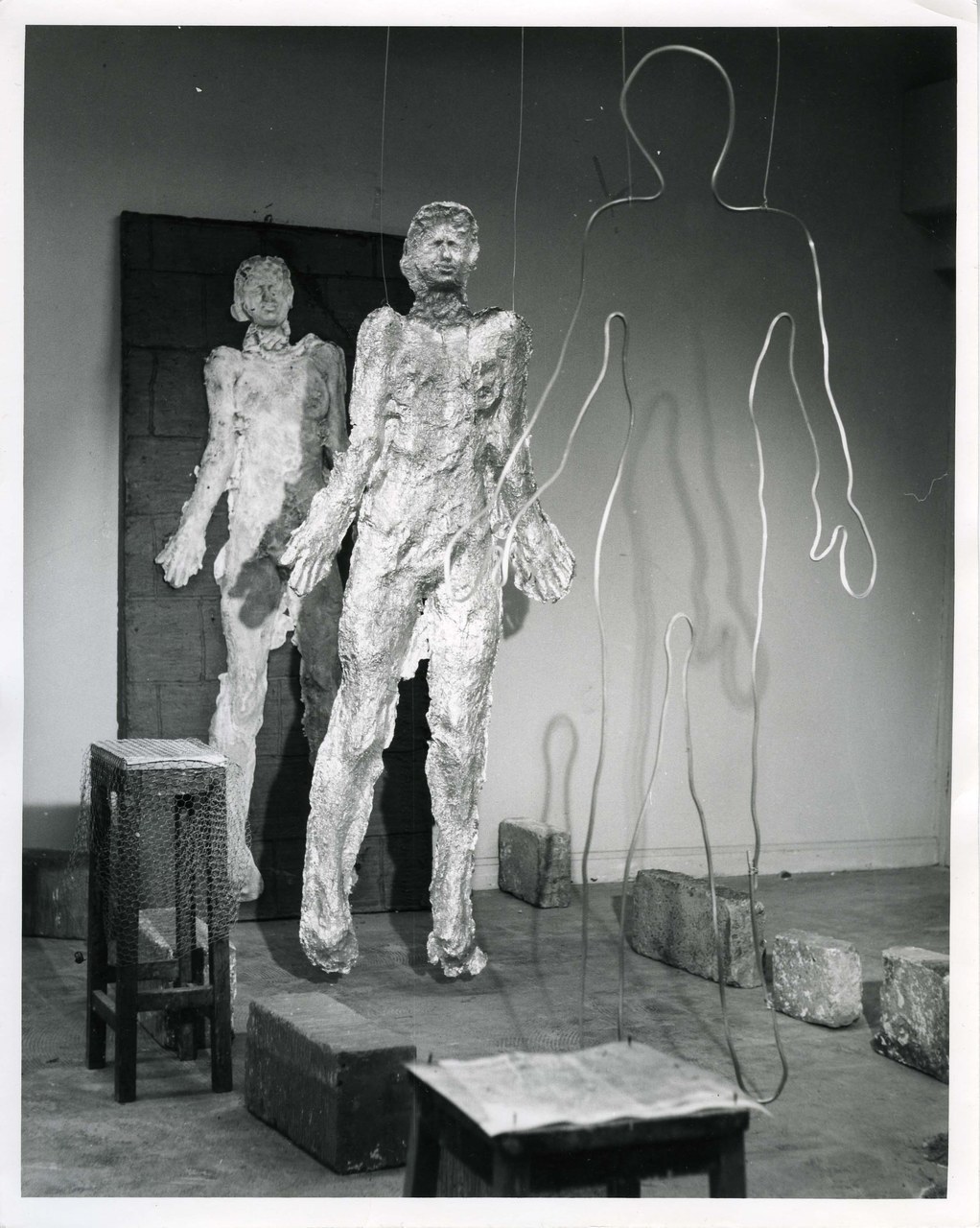 Fig. 2 Elaine Shemilt, Conflict, 1975, photograph from the set. Courtesy of the artist Fig. 2 Elaine Shemilt, Conflict, 1975, photograph from the set. Courtesy of the artist