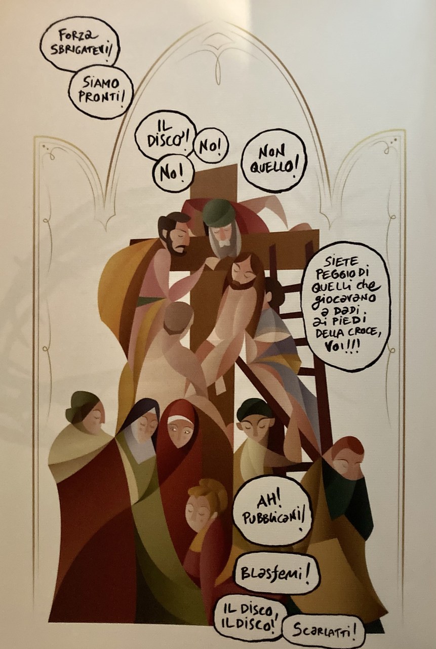 Gianluca Costantini (a cura di), La ricotta, un film di Piero Paolo Pasolini, Brescia, Giuda Edizioni, 2015 Gianluca Costantini (a cura di), La ricotta, un film di Piero Paolo Pasolini, Brescia, Giuda Edizioni, 2015