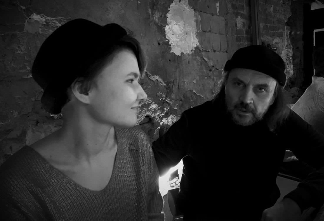 Irina Komissarova with Oskaras Koršunovas. Photo © Artis Dzērve, 2020 Irina Komissarova with Oskaras Koršunovas. Photo © Artis Dzērve, 2020