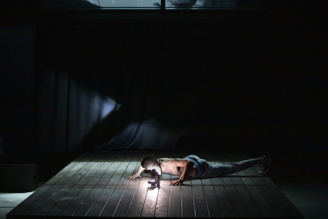 Irina Komissarova, The Seagull, MXT 2020. Dir. Oskaras Koršunovas. Photo © Alexander Ivanishin Irina Komissarova, The Seagull, MXT 2020. Dir. Oskaras Koršunovas. Photo © Alexander Ivanishin