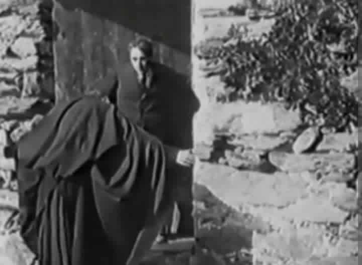  Eleonora Duse e Febo Mari nel film Cenere, 1916. Screenshot da terzi.