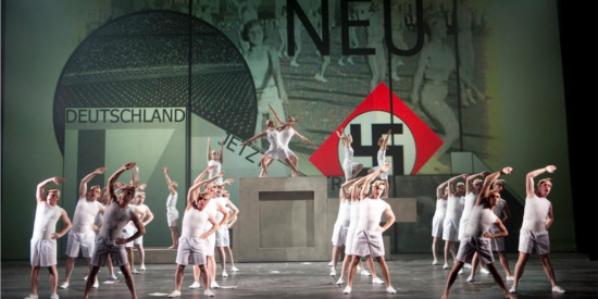 Le Olimpiadi del 1936 a Berlino, scena tra II e III parte Le Olimpiadi del 1936 a Berlino, scena tra II e III parte
