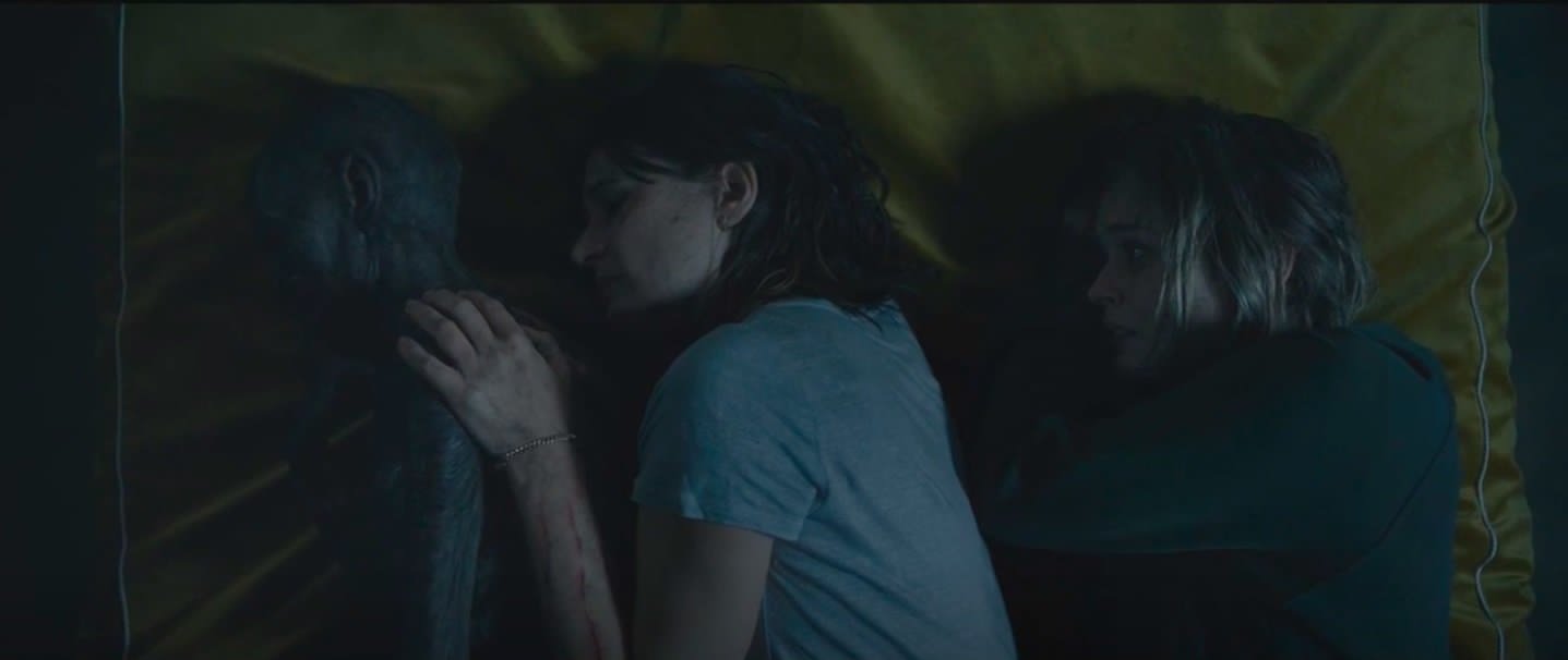     <p><strong>Fig. 8</strong>: Edna, Kay (Emily Mortimer) e Sam nel finale di <em>Relic</em> (N. E. James, 2020). Screenshot da terzi del film.</p>    