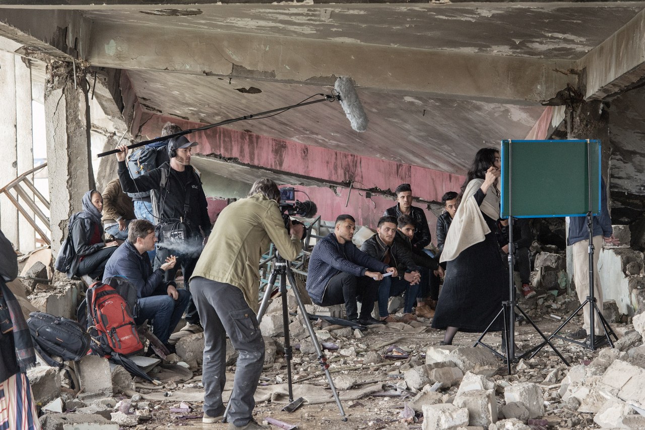 Oreste in Mosul, directed by Milo Rau, 2017. Ph: Valerie de Backer Oreste in Mosul, directed by Milo Rau, 2017. Ph: Valerie de Backer