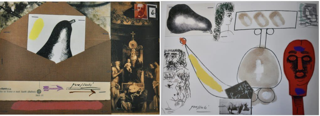 Concetto Pozzati, Dal dizionario delle idee ricevute(Ristoria Prioritaria. 163 cartoline non spedite), 2004 Concetto Pozzati, Dal dizionario delle idee ricevute(Ristoria Prioritaria. 163 cartoline non spedite), 2004