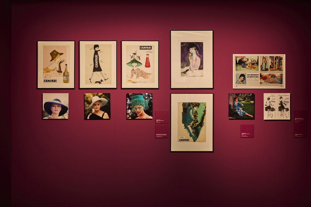  Red Carpet: il cinema dei sogni. Campari e l’immaginario del divismo 1900-1960. Galleria Campari Credits: Nicola Bernardi / Sete Studio