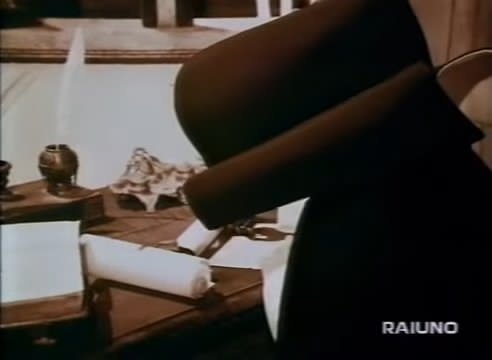 P. Zac, Il cavaliere inesistente, 1970, screenshot da terzi P. Zac, Il cavaliere inesistente, 1970, screenshot da terzi