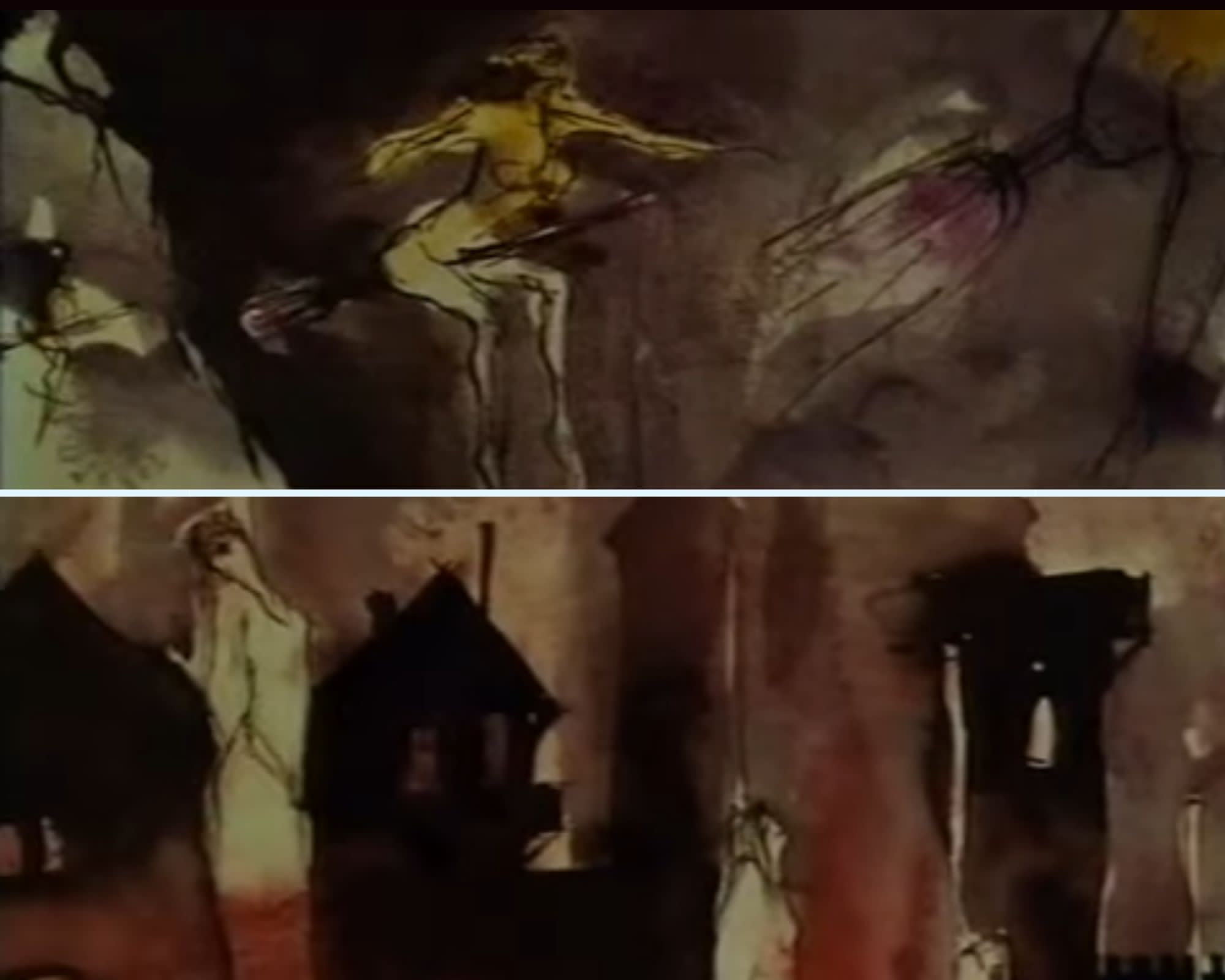 P. Zac, Il cavaliere inesistente, 1970, screenshot da terzi P. Zac, Il cavaliere inesistente, 1970, screenshot da terzi