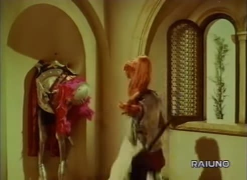 P. Zac, Il cavaliere inesistente, 1970, screenshot da terzi P. Zac, Il cavaliere inesistente, 1970, screenshot da terzi