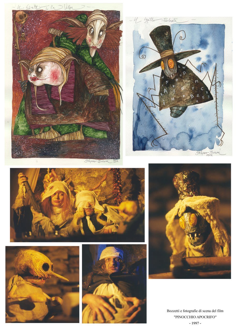 Fata Turchina. Illustrazione per Pinocchio 2014, Logos Fata Turchina. Illustrazione per Pinocchio 2014, Logos