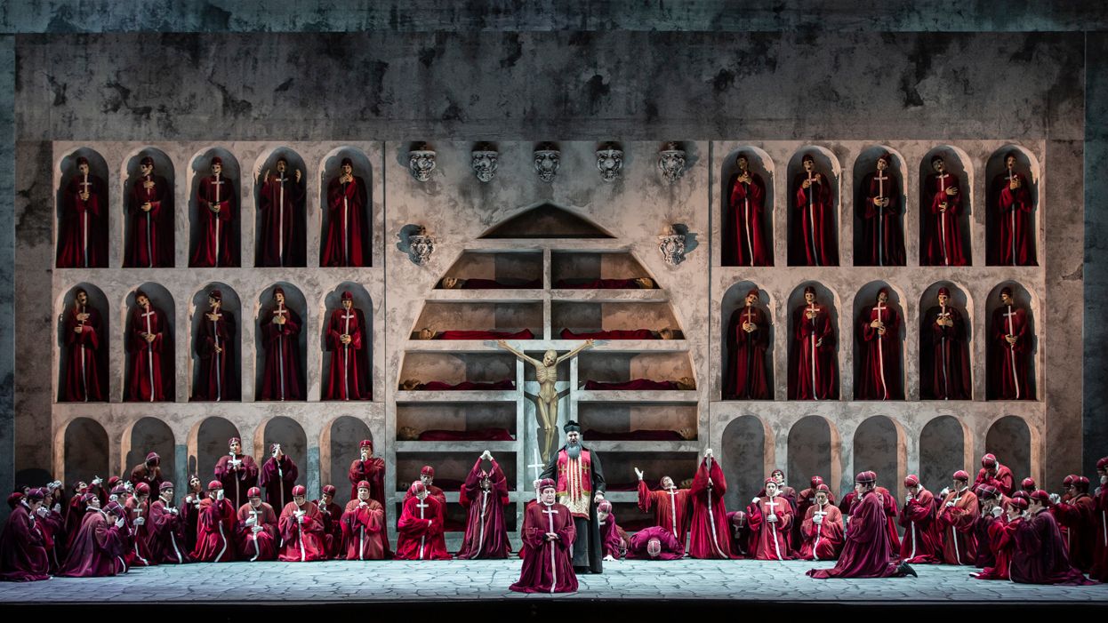 L’angelo di fuoco, regia di Emma Dante, Teatro dell’Opera, Roma, 2019, © Yasuko Kageyama