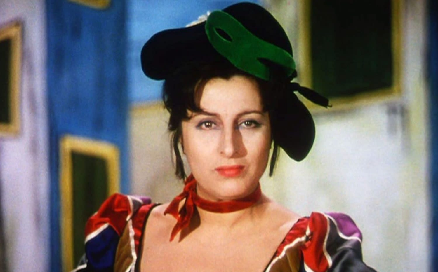 Anna Magnani, La carrozza d’oro (1952), frame Anna Magnani, La carrozza d’oro (1952), frame