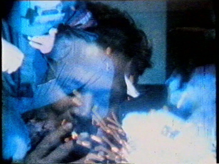  Franco Angeli, fotogramma da Lo spirito delle macchine (1969), film in 16mm, colore, suono, 45’. Courtesy Archivio Franco Angeli
