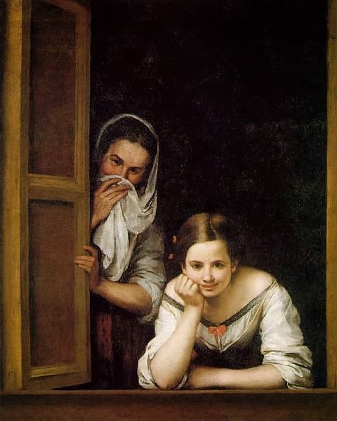 Bartolomé Esteban Murillo, Las Gallegas, olio su tela, 1670 Bartolomé Esteban Murillo, Las Gallegas, olio su tela, 1670