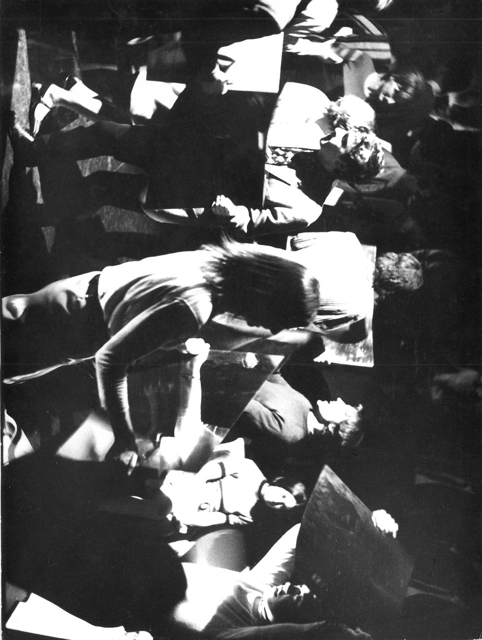 Renato Rinaldi, La fine di Pistoletto, 6 marzo 1967, Courtesy Archivio Pistoletto, Biella