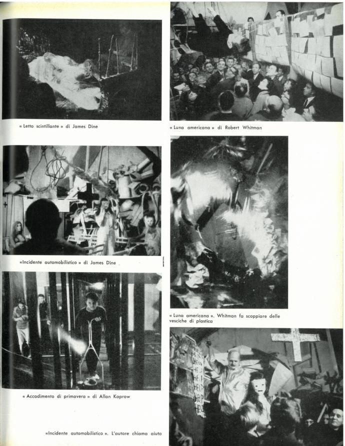 Gabriella Drudi, ‘Happenings a New York’, Almanacco Letterario Bompiani 1962, Milano, Bompiani, 1961, pp. 270-271 Gabriella Drudi, ‘Happenings a New York’, Almanacco Letterario Bompiani 1962, Milano, Bompiani, 1961, pp. 270-271