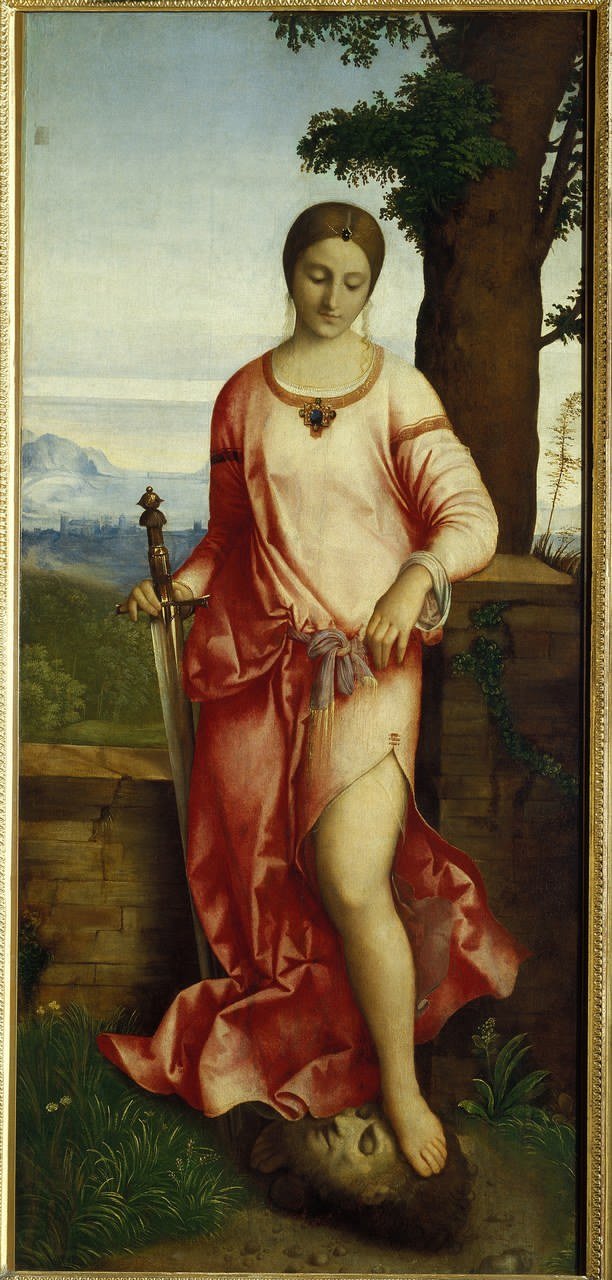 Giorgione, Giuditta con la testa di Oloferne, Ermitage, San Pietroburgo Giorgione, Giuditta con la testa di Oloferne, Ermitage, San Pietroburgo