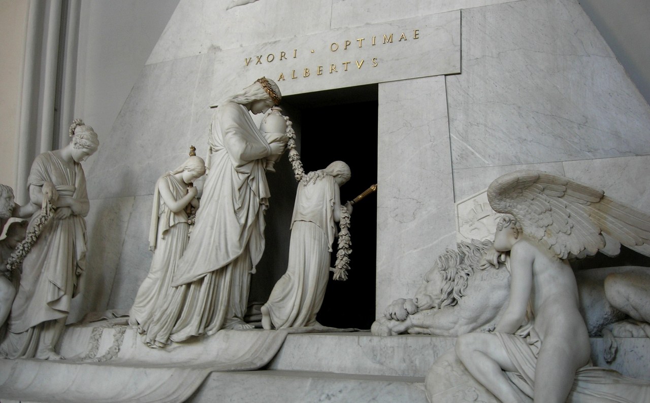 Antonio Canova, Monumento funebre a Maria Cristina d’Austria, 1805, Augustinerkirche, Wien