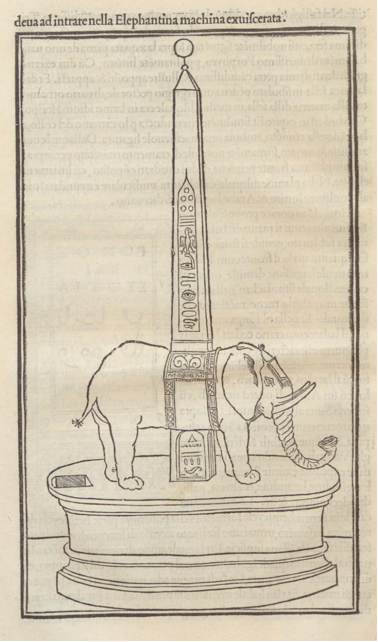  Francesco Colonna, Hypnerotomachia Poliphili, Venezia 1499, p. 34